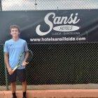 Víctor Palomar, l’únic representant lleidatà en segona ronda de l’ITF Júnior del CT Lleida.