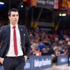Gerard Encuentra, diumenge passat al Palau Blaugrana.