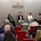 La presentació del llibre ahir a l’Arxiu Històric de Lleida. - AMADO FORROLLA