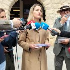 La consellera de drets socials, a Balaguer