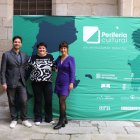 Girbau, Rufach i Solé, en la presentació del Perifèria Cultural. - IEI