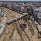 El barranc de Poio al pas per Paiporta 6 mesos després de la dana. - EFE