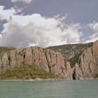 La muralla de Finestres.