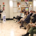 La presentació del llibre es va fer a La Casa dels Gegants. - PP LLEIDA