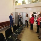 El conseller Ramon Espadaler va visitar ahir els jutjats de Tremp. - JUSTÍCIA