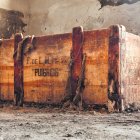 La caixa embalatge de la colònia tèxtil
