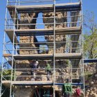 El campanar de l’església, un dels elements en pitjor estat. - AJUNTAMENT D’EL PONT DE SUERT