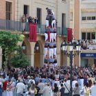 A Mollerussa, la diada castellera va omplir de tradició el centre de la ciutat. - J.GÓMEZ