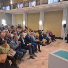 L’acte de Junts es va celebrar a la sala Alfred Perenya. - SCD