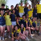Els participants del Cadí Canoe Kayak que van conquerir el títol per equips a Calasparra.