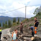 El grup d’alumnes, compost per una dona i vuit homes.