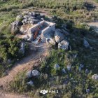 Un mirador construït recentment a la reserva natural parcial de Mas de Melons, al Segrià. - MAS DE MELONS