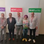 Imatge de la direcció després del congrés d’ahir. - UGT