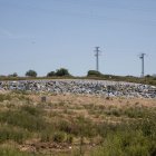 Imatge presa ahir de l’abocador comarcal de l’Urgell a Tàrrega. - LAIA PEDRÓS