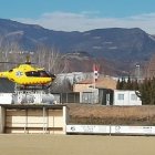 Imatge d’arxiu de l’helicòpter del SEM a Tremp.