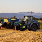 Agents dels Mossos al lloc de l’accident divendres. - GERARD HOYAS