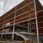 El nou atri de l’Arnau, hospital que centralitza les consultes a l’especialista amb el Santa Maria. - GERARD HOYAS