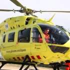 Un helicòpter medicalitzat del SEM.