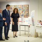 Visita de Pedro Sánchez al Col·legi d’Òptics-Optometristes. - EP