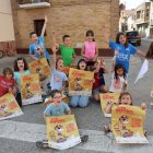 Els més petits de Torrelameu també van ‘presentar’ ahir la nova edició del festival Marrameu. - AMADO FORROLLA
