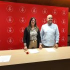 L’alcaldessa, Lorena González, i l’edil d’Urbanisme, Guifré Ricart. - E. FARNELL