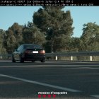 El turisme infractor captat pel radar de la policia catalana.