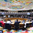 La reunió del Consell de la UE per analitzar l’oficialitat del català va durar prop d’una hora. - CONSELL DE LA UE