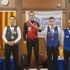 Cuenca, a dalt del podi després d’aconseguir la medalla d’or.