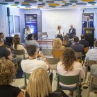 El conseller d’Empresa va inaugurar el congrés de fires de Catalunya a Agramunt. - LAIA PEDRÓS