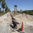 Es reemplaçarà l’antiga canonada de fibrociment. - C. MARSIÑACH