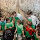 El conseller d’Agricultura va participar ahir en els tallers del Cosmofruita a Lleida. - AGRICULTURA