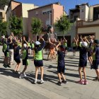 Escolars van participar en el Ball del Salt de l’Harpia. - RÀDIO BALAGUER