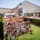 Els projectes guardonats van recollir els premis ahir a l’Espluga de Francolí. - FUNDACIÓ CARULLA
