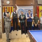 L’austríac Armin Kahofer celebra la victòria a l’Europeu en la modalitat del quadre 71/2.