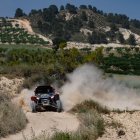 El vehicle d’Eduard Pons i Jaume Betriu, durant la prova. - KFOTO