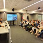 Presentació del nou pla de control poblacional ahir a Lleida. - E.FARNELL