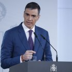 Imagen de archivo del presidente del Gobierno, Pedro Sánchez,