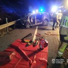 El sinistre mortal es va produir de matinada a l’autovia A-7. - EFE/ AJUNTAMENT DE MÀLAGA