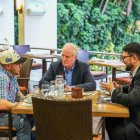 Imatge de l’abril de Kilmar Ábrego rebent una visita d’un senador dels EUA al Salvador. - EUROPA PRESS / CONTACTO / PRESIDENCIASV
