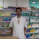 Jesús Marcos Cepero, titular de la farmàcia Espígol. - LAIA PEDRÓS