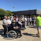 Excursió d’usuaris del Centre de Dia Zona Alta de Lleida a l’Arborètum - PARC DEL SEGRE