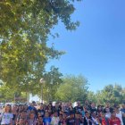 Famílies d’acollida i nens sahrauís durant l’estiu passat. - SÀHARA PONENT