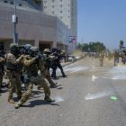 Membres de la Guàrdia Nacional de Califòrnia en els aldarulls. - EUROPA PRESS