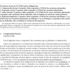 Una captura de l'examen de llengua castellana i literatura de les PAU.