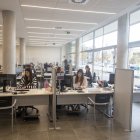 Imatge d’arxiu d’una oficina d’ocupació a Lleida ciutat. - SEGRE
