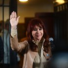 L’expresidenta de l’Argentina a la seu del seu partit. - STRINGER / XINHUA NEWS