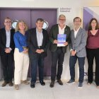 L'alcalde de Lleida, Fèlix Larrosa, visita Eurecat a Lleida