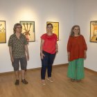 Tàrrega va estrenar ahir una desena de dibuixos que Trepat va exposar el 1972 a la Petite Galerie de Lleida. - LAIA PEDRÓS