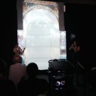 ‘Lux Mundi’, creada per celebrar els 9 segles de la consagració de les esglésies de Taüll, ahir al Sónar. - ACN / ELI DON
