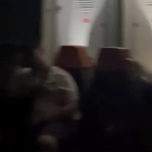 Imatge del vídeo dels passatgers atrapats